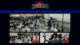 What Hitormissarchery.com website looked like in 2017 (6 years ago)