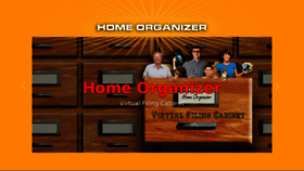 What Home-organizer.com website looked like in 2017 (6 years ago)