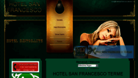 What Hotelsanfrancescoterme.com website looked like in 2017 (6 years ago)