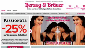 What Herzogundbraeuer.de website looked like in 2017 (6 years ago)