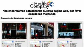What Healthcompany.com.co website looked like in 2017 (6 years ago)