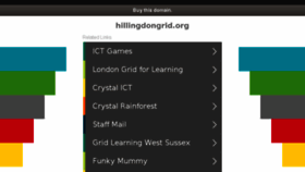 What Hillingdongrid.org website looked like in 2017 (6 years ago)