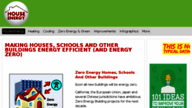 What House-energy.com website looked like in 2017 (6 years ago)