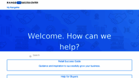 What Help.rangeme.com website looked like in 2017 (6 years ago)