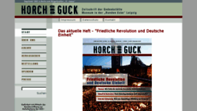 What Horch-und-guck.info website looked like in 2017 (6 years ago)