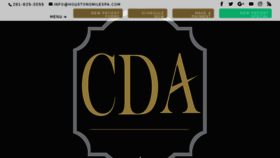 What Houstonsmilespa.com website looked like in 2017 (7 years ago)