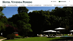 What Hotelvivendapenedo.com.br website looked like in 2017 (8 years ago)