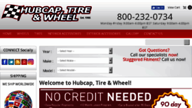 What Hubcap-tire-wheel.com website looked like in 2017 (6 years ago)