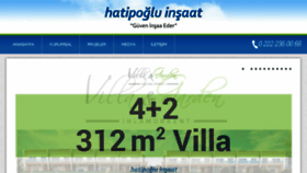What Hatipogluinsaat.com.tr website looked like in 2017 (6 years ago)
