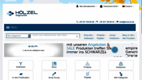 What Hoelzel-biotech.com website looked like in 2017 (6 years ago)