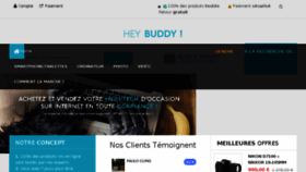 What Hey-buddy.fr website looked like in 2017 (6 years ago)