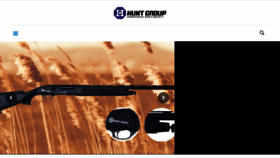 What Huntgrouparms.com website looked like in 2017 (7 years ago)