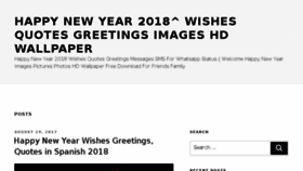What Happynewyearwisheswallpapers.com website looked like in 2017 (6 years ago)
