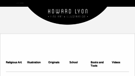 What Howardlyon.com website looked like in 2017 (6 years ago)
