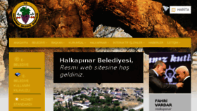 What Halkapinar.bel.tr website looked like in 2017 (6 years ago)