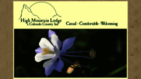 What Highmountainlodge.com website looked like in 2017 (6 years ago)