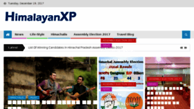 What Himalayanxp.com website looked like in 2017 (6 years ago)