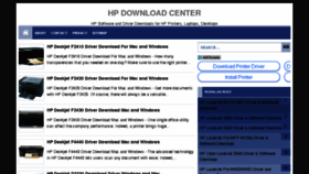 What Hpdownloadcenter.com website looked like in 2017 (6 years ago)