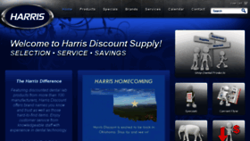 What Harrisdiscount.com website looked like in 2017 (6 years ago)