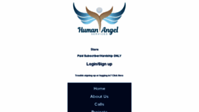 What Humanangelservices.com website looked like in 2017 (6 years ago)