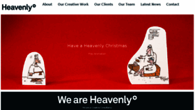 What Heavenly.co.uk website looked like in 2017 (6 years ago)