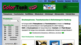 What Hamburg-colortank.de website looked like in 2017 (6 years ago)