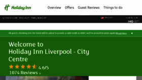 What Hiliverpool.co.uk website looked like in 2017 (6 years ago)