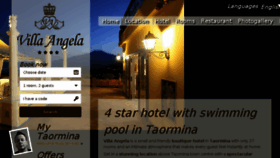 What Hotelvillaangela.com website looked like in 2017 (6 years ago)