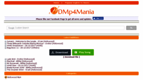 What Hdmp4mania.com website looked like in 2017 (6 years ago)