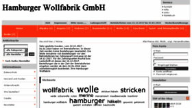 What Hamburger-wollfabrik.de website looked like in 2017 (6 years ago)