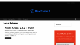 What Haxplanet.com website looked like in 2017 (6 years ago)