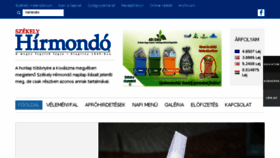 What Hirmondo.ro website looked like in 2017 (6 years ago)