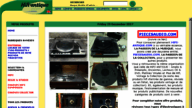 What Hifi-antique.com website looked like in 2017 (6 years ago)