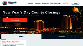 What Hillsboroughcounty.org website looked like in 2017 (6 years ago)