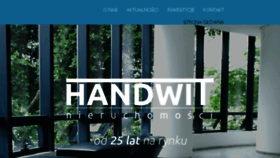 What Handwit.pl website looked like in 2017 (6 years ago)