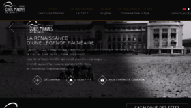 What Hotel-cures-marines.com website looked like in 2017 (7 years ago)