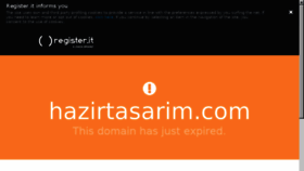 What Hazirtasarim.com website looked like in 2017 (6 years ago)