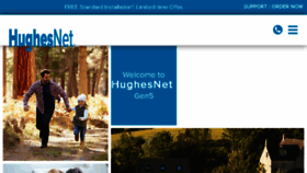 What Hughesnet.com website looked like in 2018 (6 years ago)
