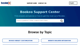 What Help.bookeo.com website looked like in 2018 (6 years ago)