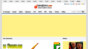 What Hangisoru.com website looked like in 2018 (6 years ago)