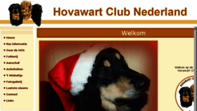 What Hovawartclub.nl website looked like in 2018 (6 years ago)