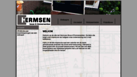 What Hermsentimmerwerken.nl website looked like in 2018 (6 years ago)