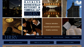 What Hrrvlaw.com website looked like in 2018 (6 years ago)