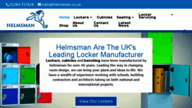 What Helmsman.co.uk website looked like in 2018 (6 years ago)