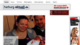 What Harburg-aktuell.de website looked like in 2018 (6 years ago)