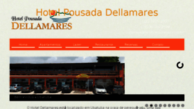 What Hoteldellamares.com.br website looked like in 2018 (6 years ago)
