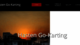 What Hastengokarting.com website looked like in 2018 (6 years ago)