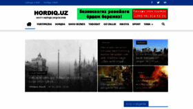 What Hordiq.uz website looked like in 2018 (6 years ago)