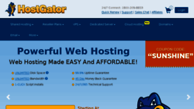 What Hostgator.in website looked like in 2018 (7 years ago)