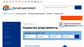 What Horvatiaapartamenti.ru website looked like in 2018 (6 years ago)